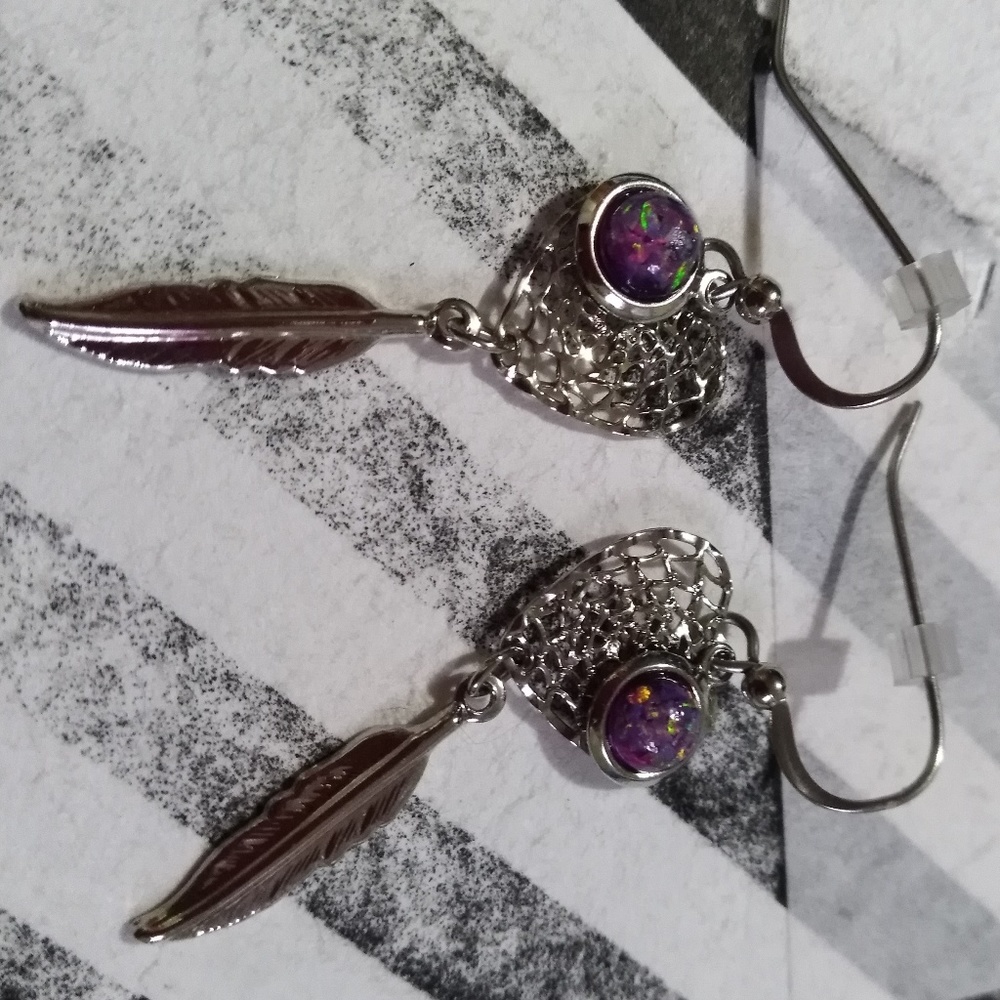 Feather Earrings